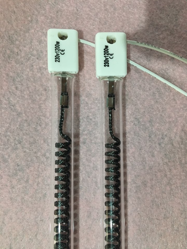 Carbon Fiber Infrared Heating Lamp 110v 1000w