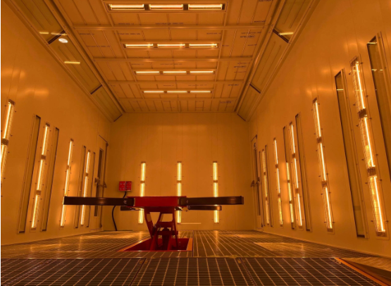 Friction material infrared heater