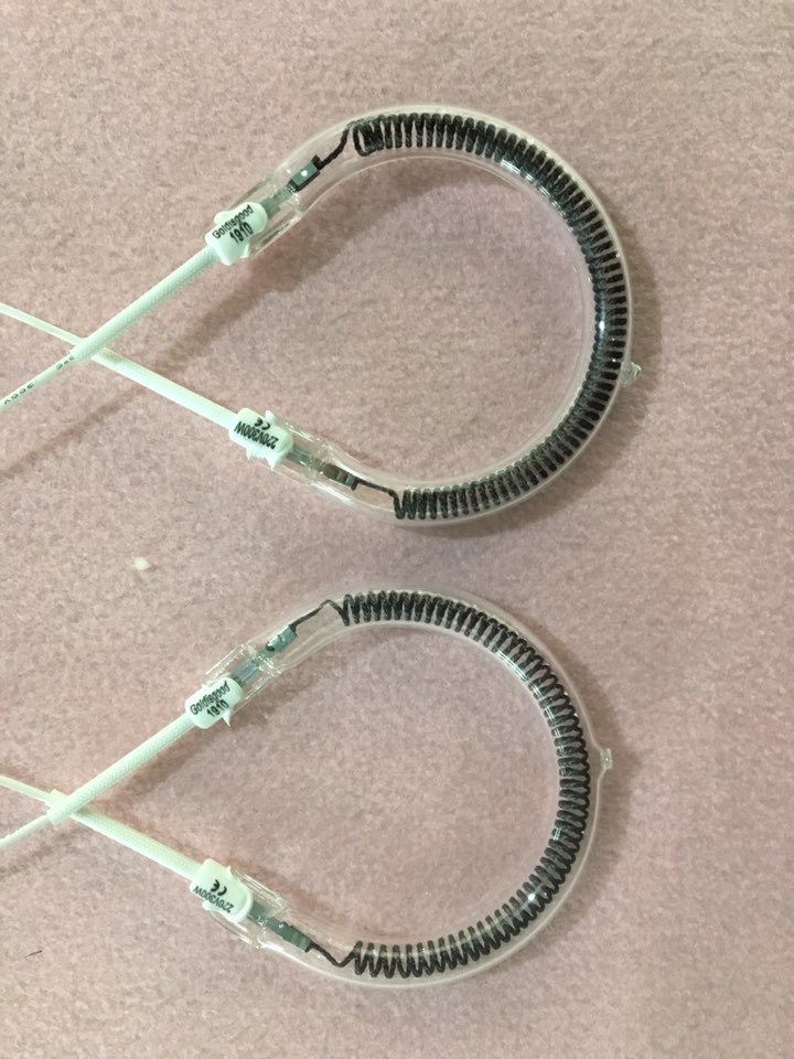 OEM carbon fiber heat lamp